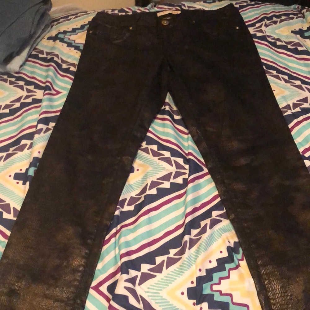 Learher jeans